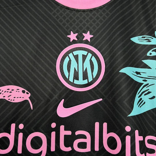 Inter Milan Maillot noir 2024 2025 concept