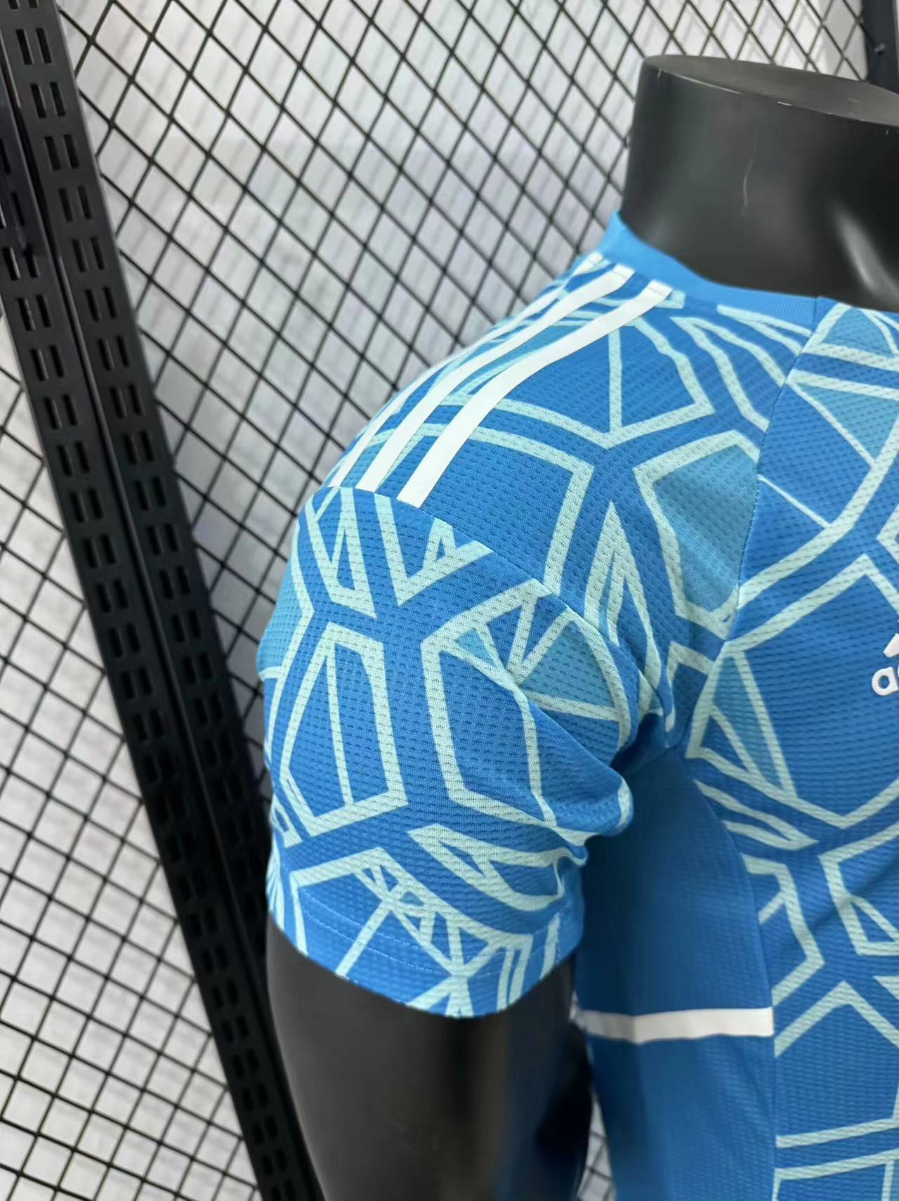 Maillot Algérie Bleu Clair