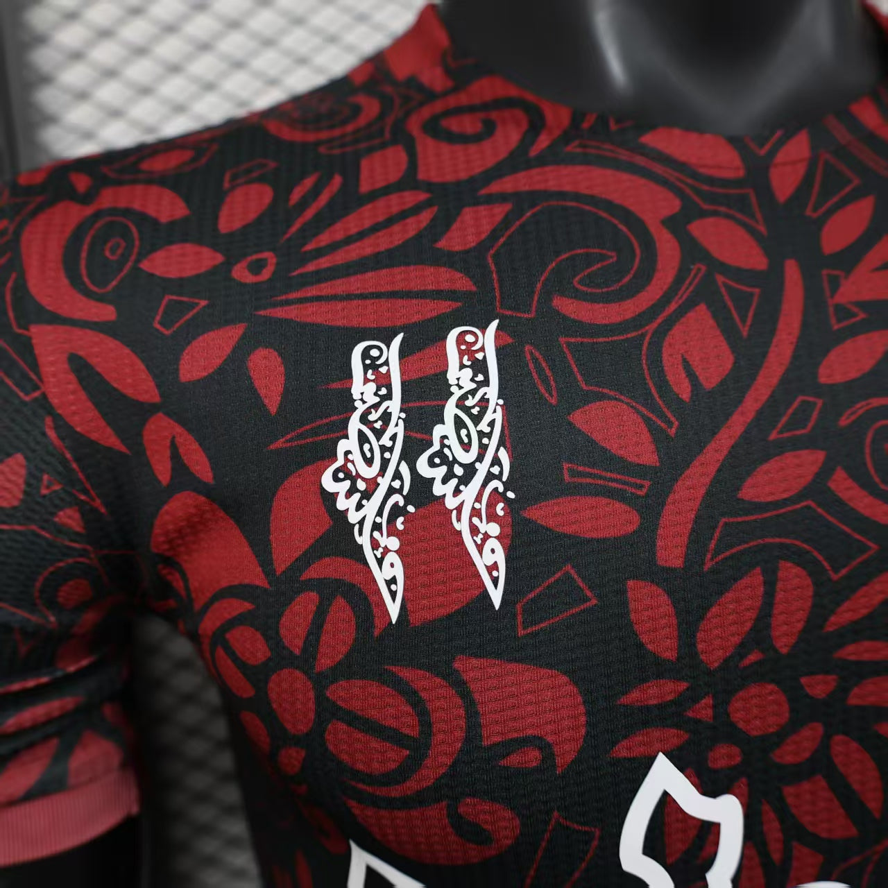 Palestine Maillot Rouge Noir 2024 2025