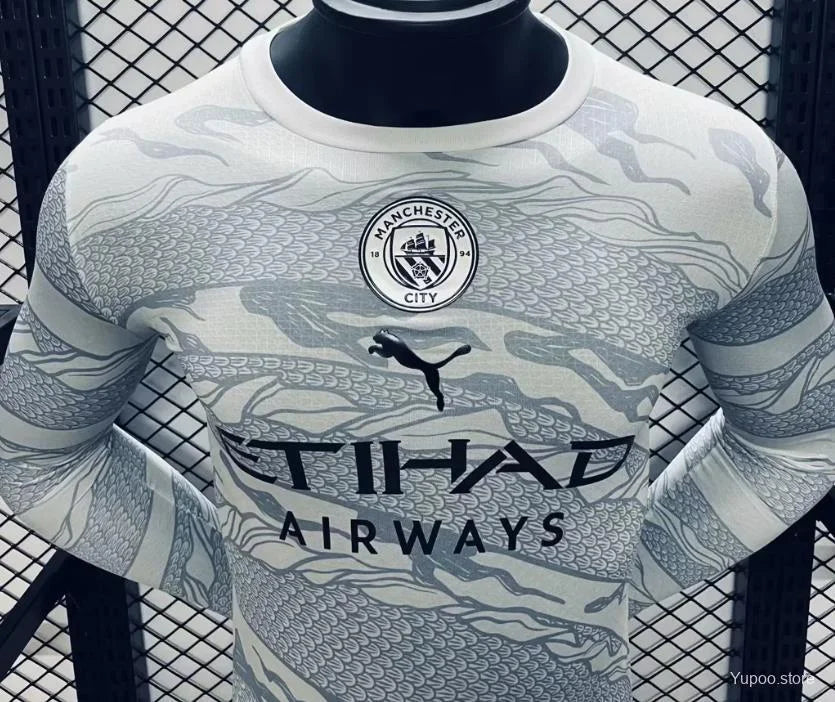 Manchester City Maillot 2024 2025 Nouvel An Chinois manches longues