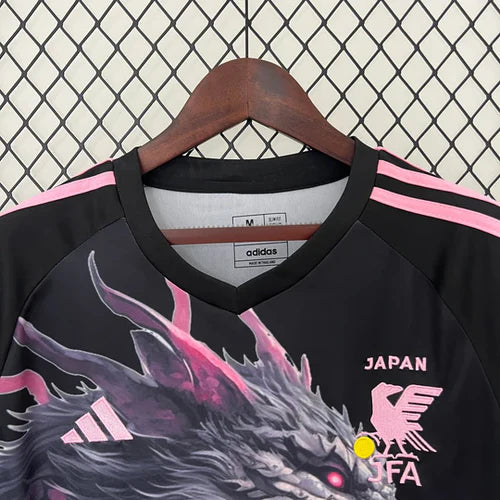 Maillot Japon Edition Spéciale Dragon Noir et Rose Saison 2023 2024