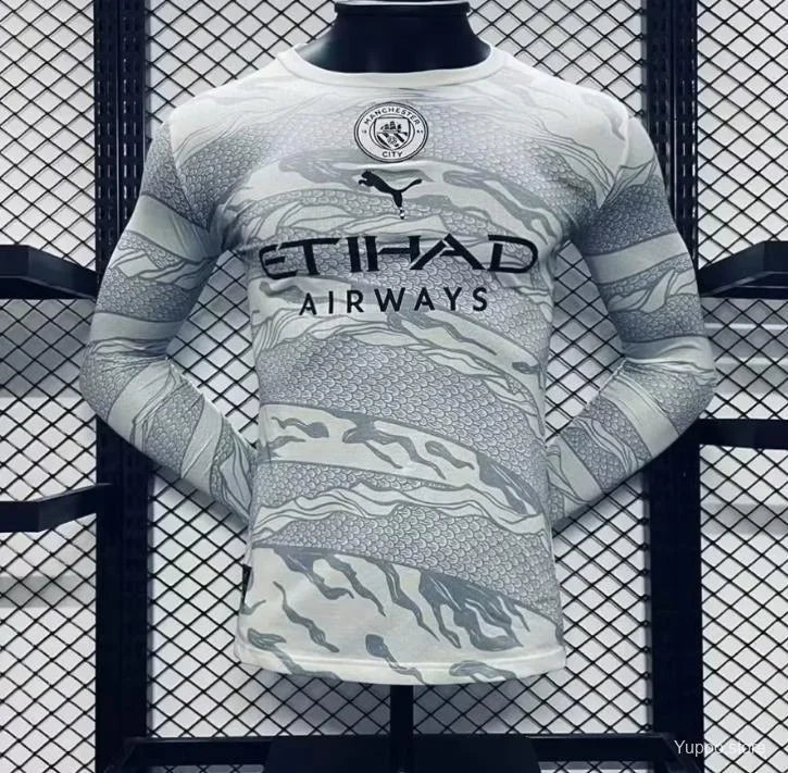 Manchester City Maillot 2024 2025 Nouvel An Chinois manches longues