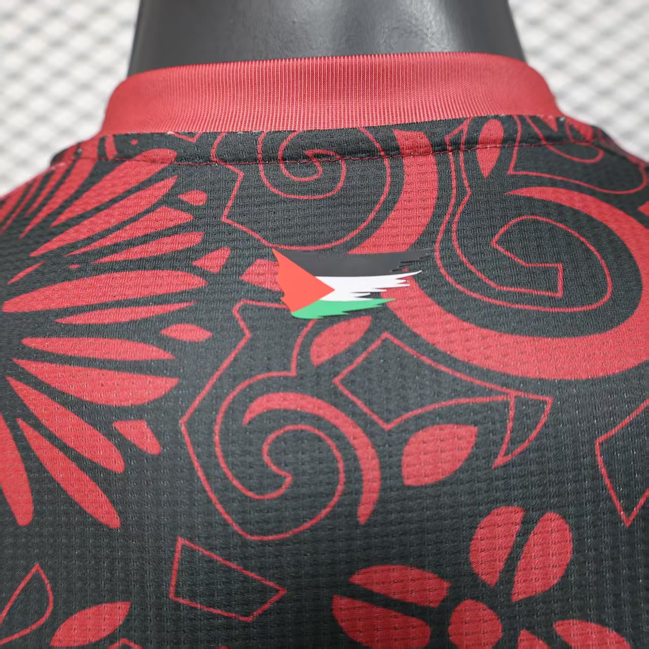 Palestine Maillot Rouge Noir 2024 2025