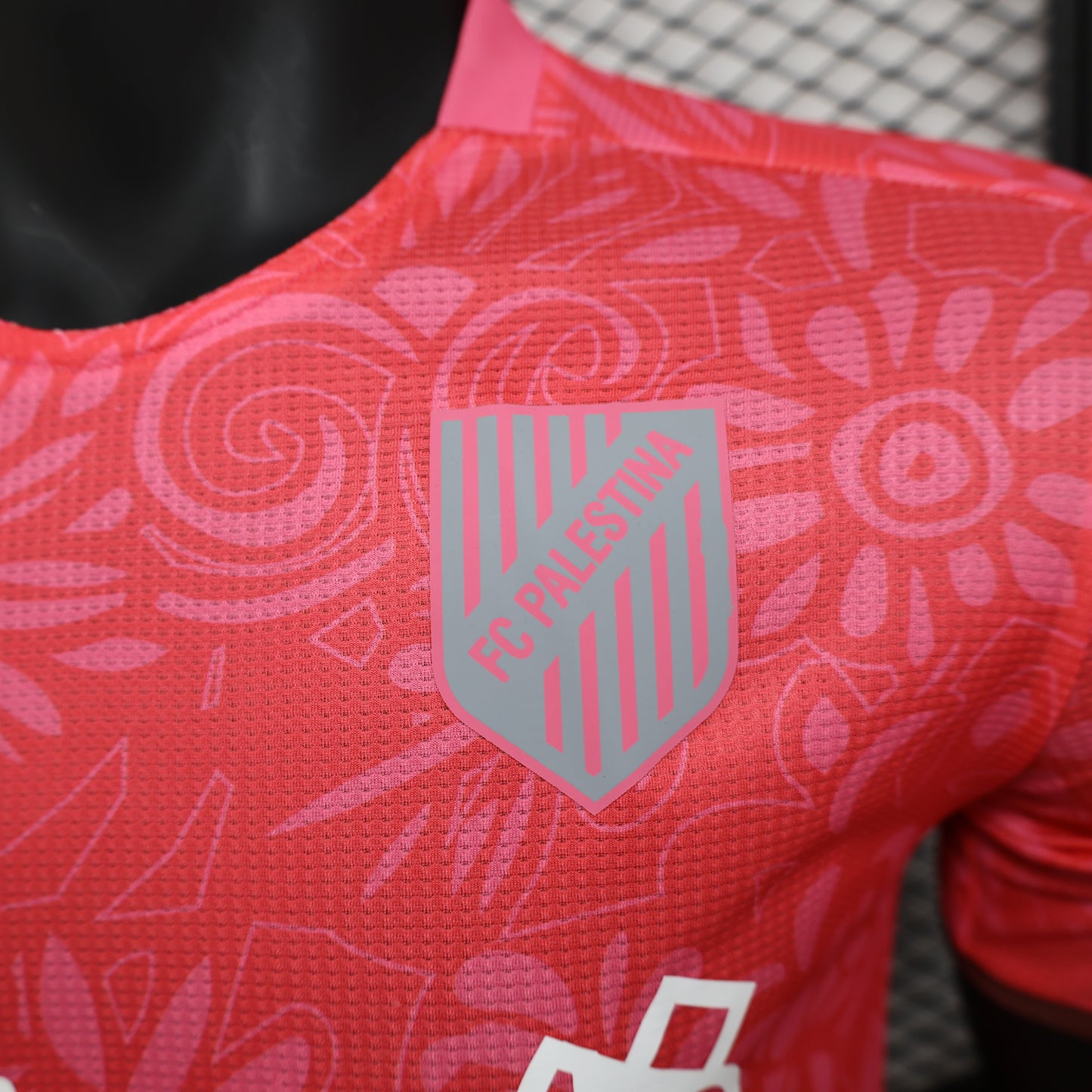 Maillot Palestine Rose Rouge 2024 2025
