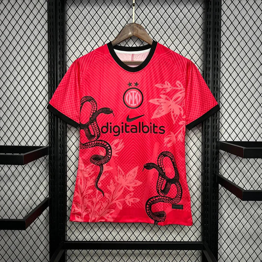 Inter Milan Maillot Rouge 2024 2025 Concept