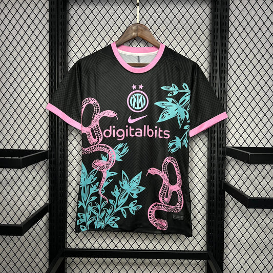 Inter Milan Maillot noir 2024 2025 concept