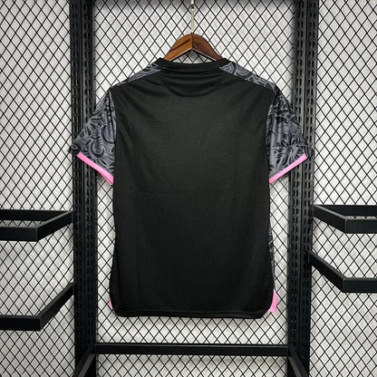 Palestine Maillot Foot Noir Rose 2024 2025