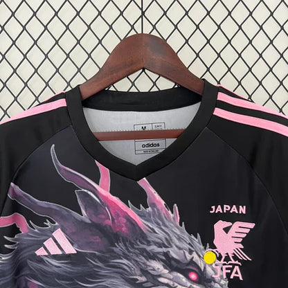 Maillot Japon Edition Spéciale Dragon Noir et Rose Saison 2023 2024