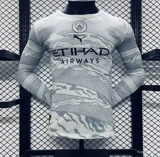 Manchester City Maillot 2024 2025 Nouvel An Chinois manches longues
