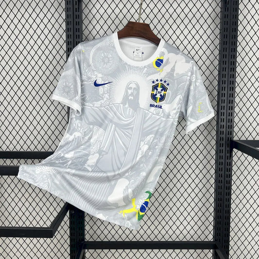 Brésil Maillot Blanc Concept 2025 2026