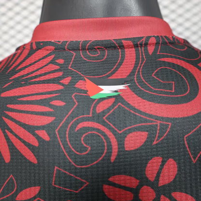 Palestine Maillot Rouge Noir 2024 2025