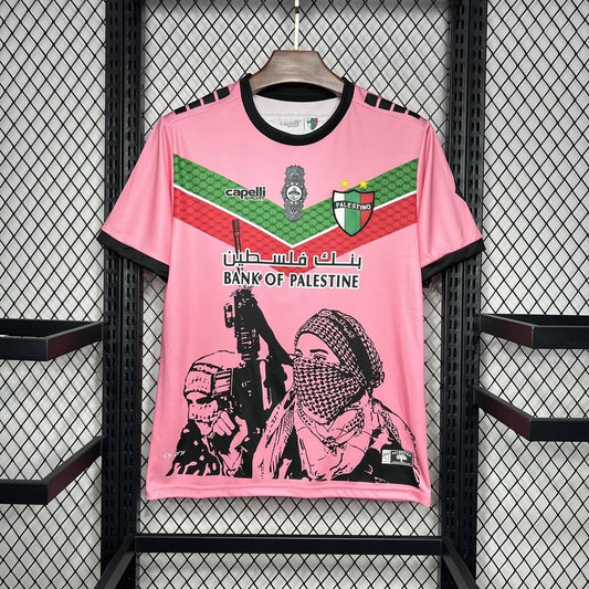 Palestine Maillot Rose 2024 2025
