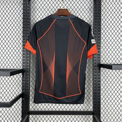 FC Barcelone maillot foot concept noir orange 2025 2026