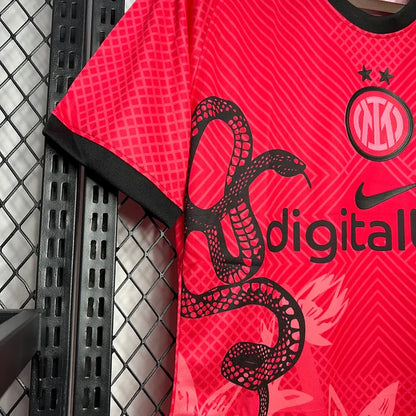Inter Milan Maillot Rouge 2024 2025 Concept
